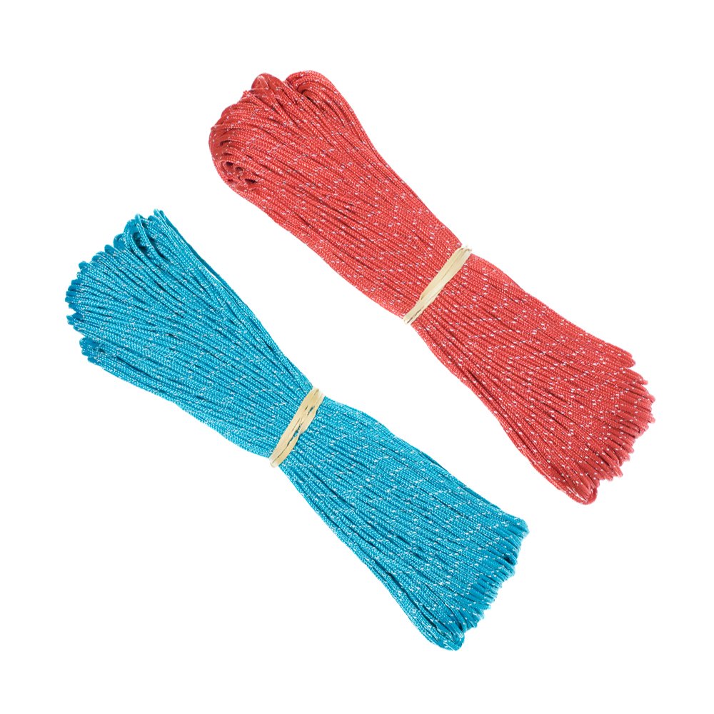 PARACORD PLANET 1.8mm Fluorescent Reflective Guyline Tent Rope Cord Camping Paracord