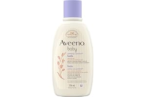 Aveeno Baby Calming Comfort Bath Baby Body Wash for gently cleanses baby’s skin & helps calm baby before bedtime natural oat 