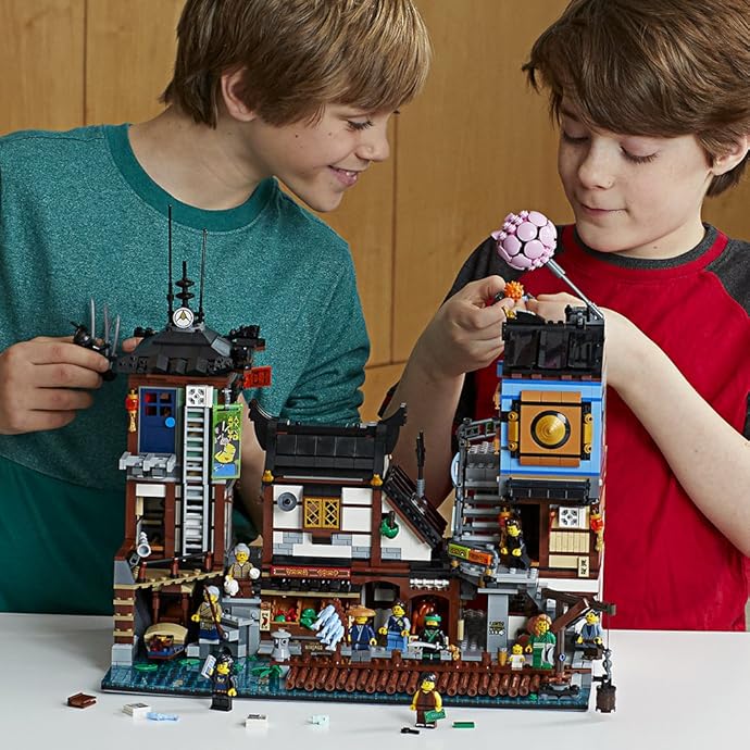 LEGO 乐高 NINJAGO 幻影忍者系列 70657 幻影忍者城市码头 积木玩具 7.8折$179.97史低 海淘转运到手约￥1611