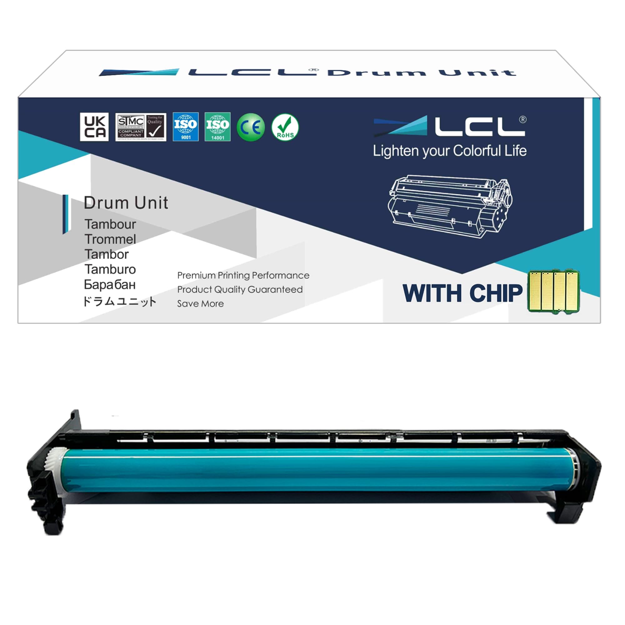 LCL 19A 219A CF219A Drum Unit Compatible for HP LaserJet Pro M102a M102 M102w MFP M130 M130fn M130a M130fw M130nw M132 M132a M132fn M132fp M132fw M132nw M132sfnw M132snw (1Drum)