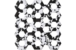 Crab Grab Unisex Crab Trap Traction Pad White Black Swirl