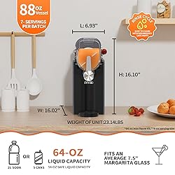 SYINTAO Slushie Machine for Home, Soft Serve Ice