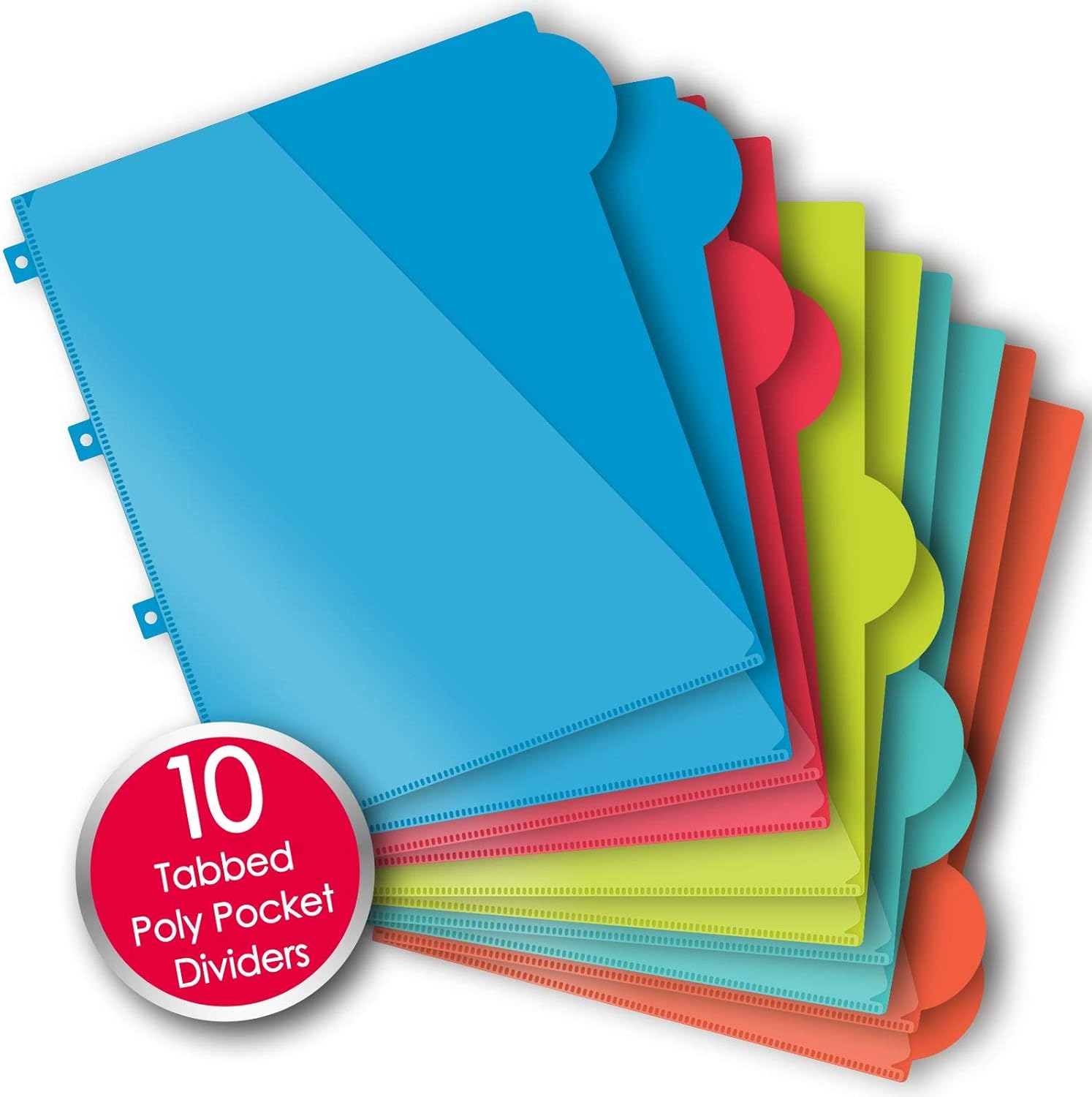 iScholar iQ Poly Fashion Cover 10 Subject Notebook, College Ruled, 11" x 8.5", 250 Sheets, Designs Will Vary (58913) - Fashion Print Light : Office Products
