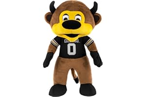 Bleacher Creatures Colorado Buffaloes Chip The Buffalo 10" Mascot Plush Figures - A Mascot for Play or Display