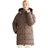 Orolay CHIIONE Winter Puffer Jacket Women's Mid-Length Relaxed Fit Warm Down Coat with Hood, Windproof Winter Parka