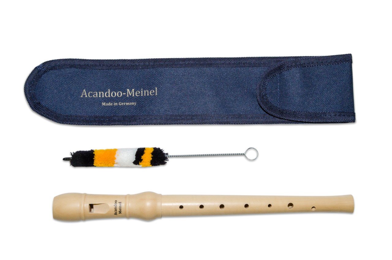 Acandoo C-Soprano Recorder Maple German Fingering System by Meinel