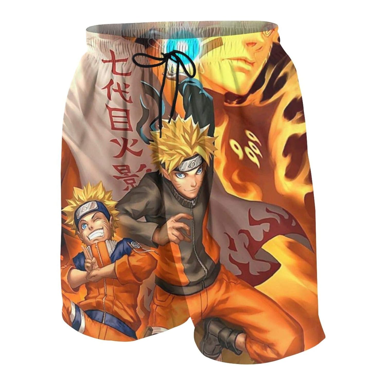 Buy 3503 Naruto Anime Kids Beach Shorts Youth Boys Board Shorts Trunk