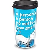 Tervis Dr. Seuss Horton Made in USA Double Walled Insulated Tumbler Travel Cup Keeps Drinks Cold & Hot, 16oz, Classic