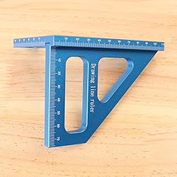 KETIPED 3D Multi-Angle Measuring Ruler,45/90 Degree