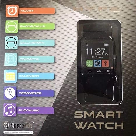 hype smart watch with camera