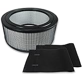 PUREBURG 22500 Replacement True HEPA Filter Set Compatible with Honeywell 17400 10000 (EV-1) 12500 (EV-25) 12520 12525 12526 121528 1350 17440 62500 83236 &83256 Air Purifier