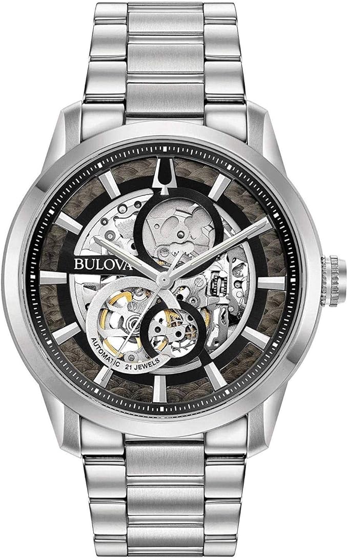 Bulova Classic Sutton 96A208 Stainless One Size Amazon.co.uk Watches