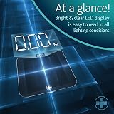 Reliance Medical Digital Body Weight Scale with LED Display Ultra Slim Blue view 2
