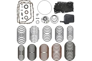 INGKAN A76L90 6L90E 6L80 6L80E Transmission Master Rebuild Kit Overhaul w/Filte Fits for Escalade STS-V, Camaro Silverado Express 1500 2500 3500 Replace OE A76L90 6L90E 6L80 6L80E