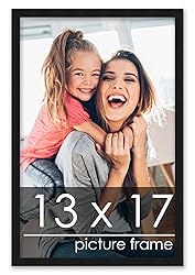 Poster Palooza 13x17 Frame Black Solid Wood Picture