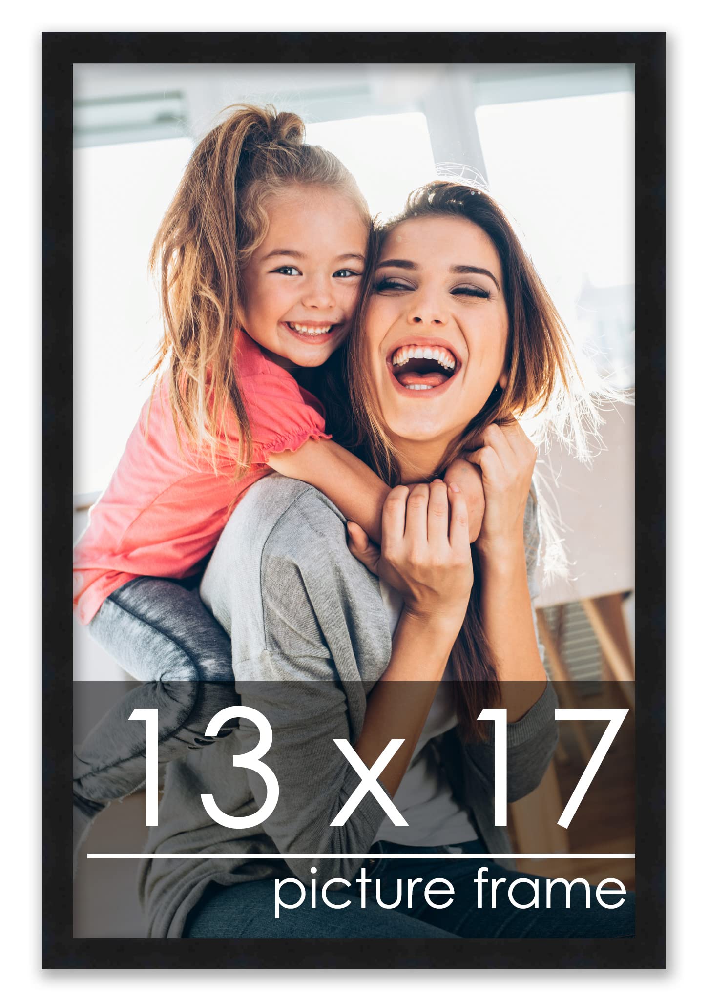 Poster Palooza 13x17 Frame Black Solid Wood Picture