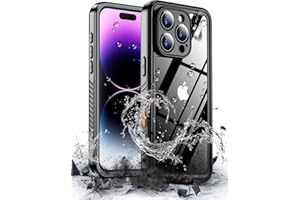 Hualele for iPhone Pro Case Waterproof, [12FT Military-Grade Drop Protection] [IP68 Water Resistance] Full Body Heavy Duty Ru