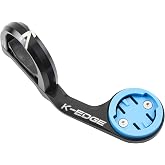 K-Edge Sport Bicycle Computer Handlebar Mount, for Wahoo GPS Devices, Black | Wahoo Sport Mount With CNC Aluminum Construction, Hidden Two-Bolt Design, 31.8mm Fit, And Secure Device Positioning