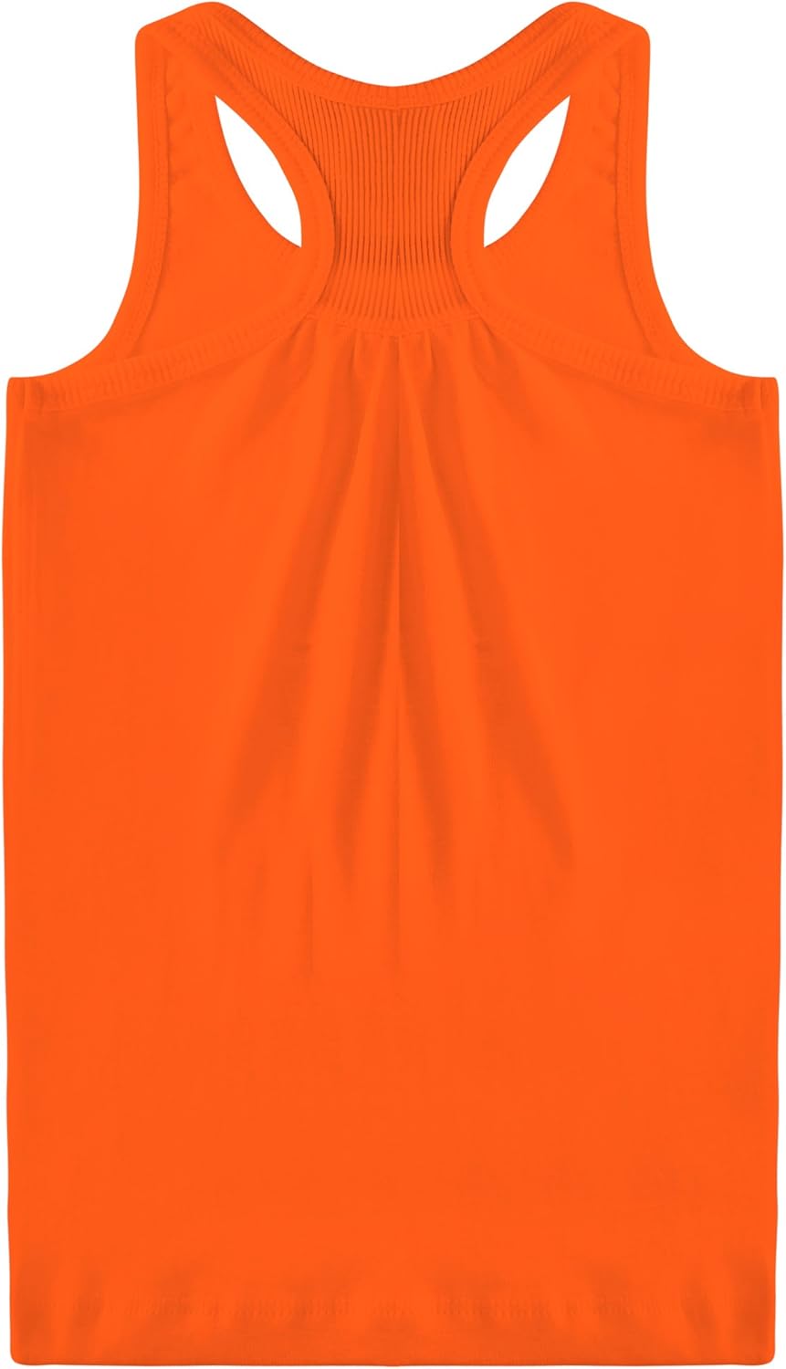 FRESH TEE Girls' Racer Back Tank Top Tunic: Clothing