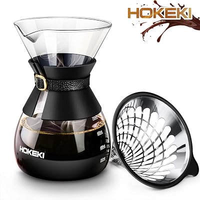 Borosilicate Glass Carafe Coffee Kettle 