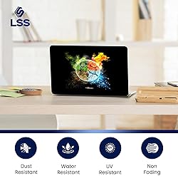 LSS Laptop 15 15.6 Skin Cover with Colorful Earth