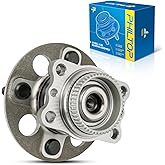 PHILTOP 512483 Rear Wheel Bearing Fit for Hyundai Accent 2012-2017, Kia Rio 2012-2017, 4 Lugs Wheel Hub Assembly