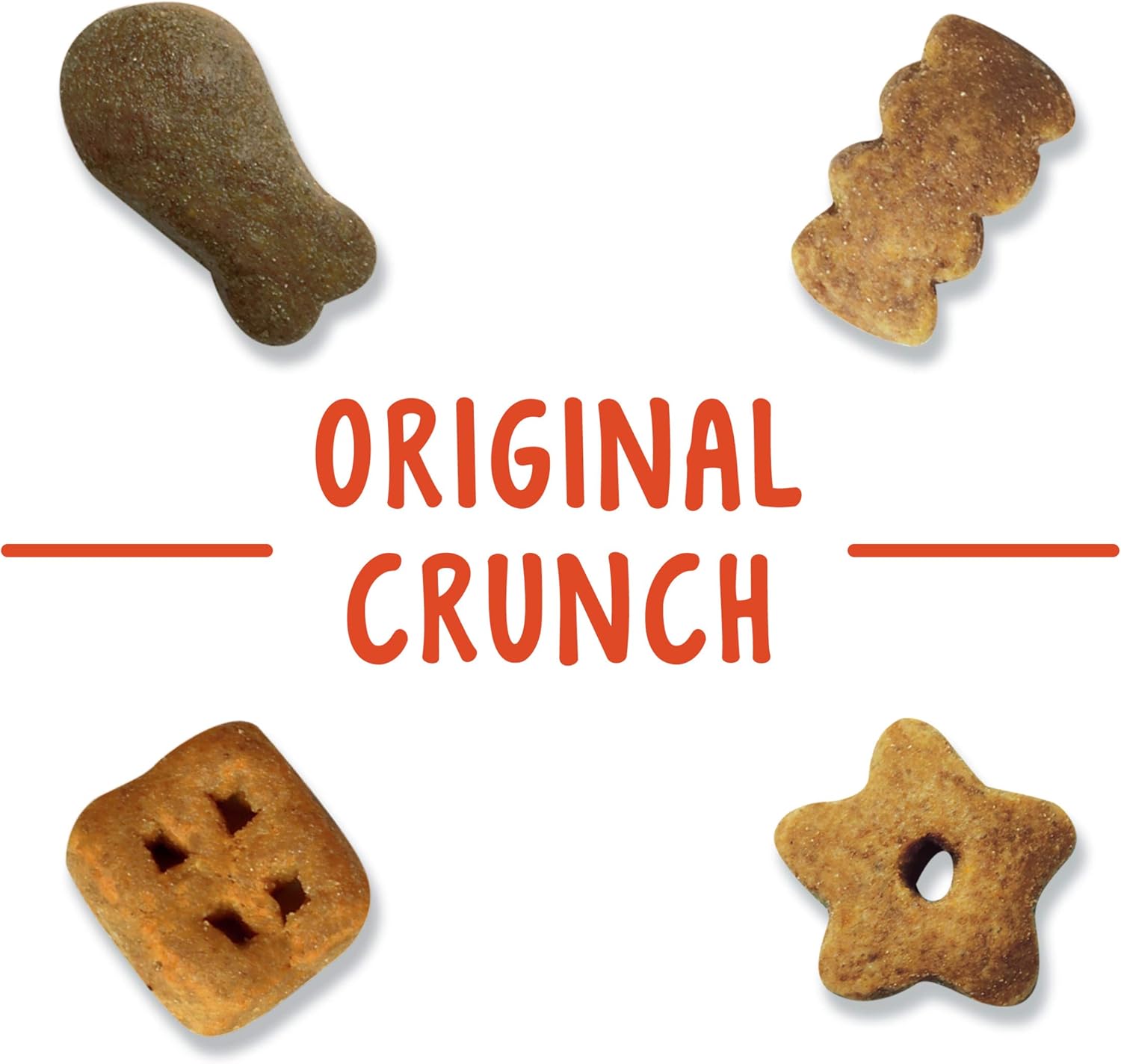 Purina Friskies Made in USA Facilities Cat Treats, Party Mix Original Crunch - 30 oz. Canister : Pet Supplies