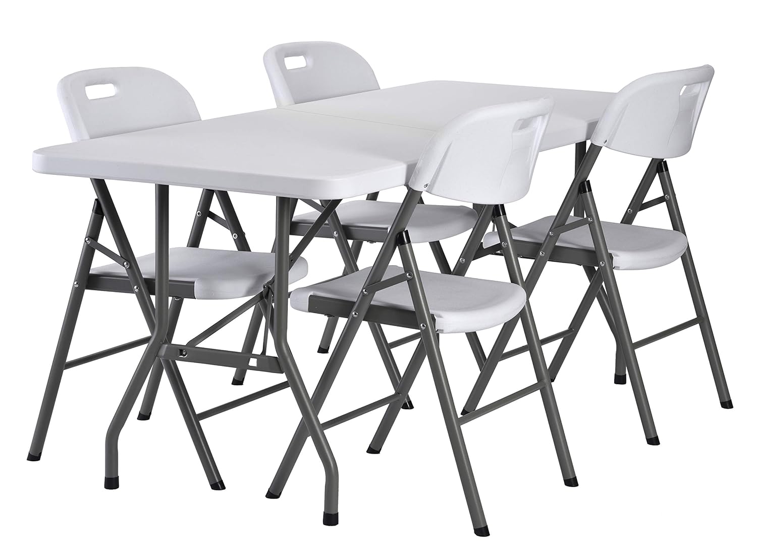 Sandusky Lee FPC182035-WV2 Resin Folding Chair, White (Pack of 4): Industrial & Scientific