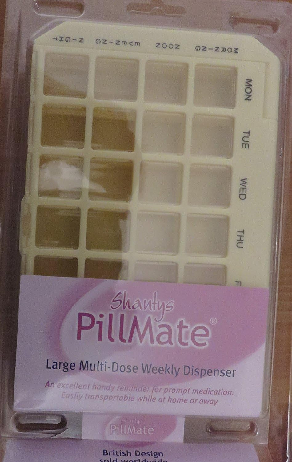 Pillmate Multi Dose Weekly Dispenser Single