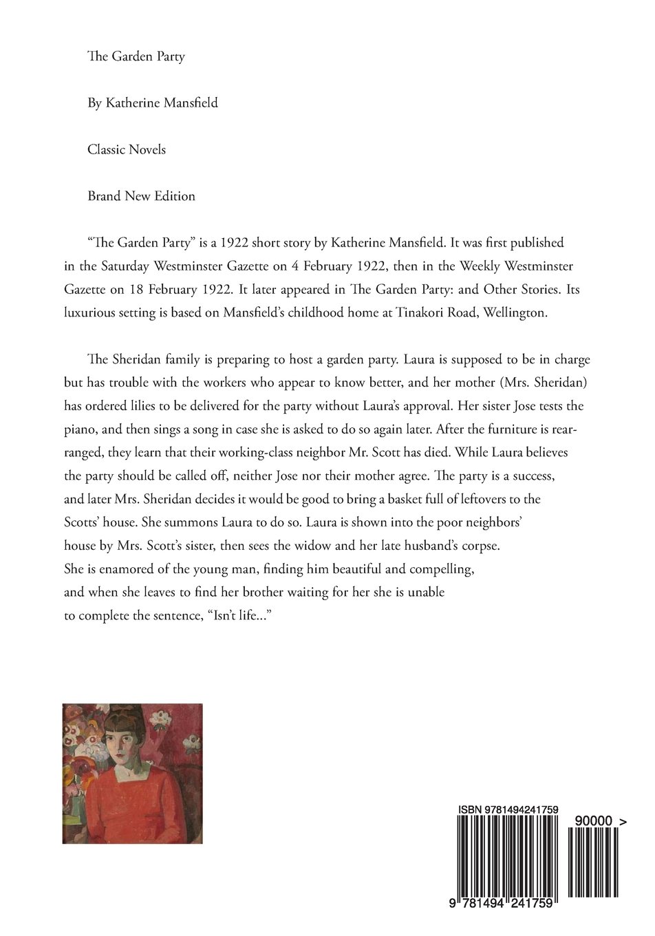 The Garden Party Summary / The Garden Party Analysis The Garden Party