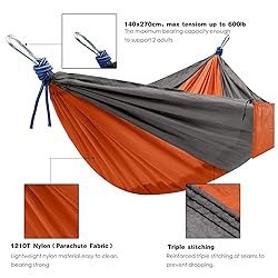 Camping Hammock, Double & Single Portable Hammocks