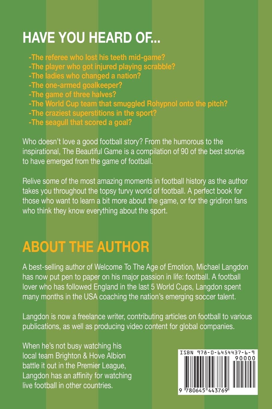 The Beautiful Game - The Most Amazing Soccer Stories Of All Time The Beautiful Game - The Most Amazing Soccer Stories Of All Time Paperback Kindle Audible Audiobook Hardcover