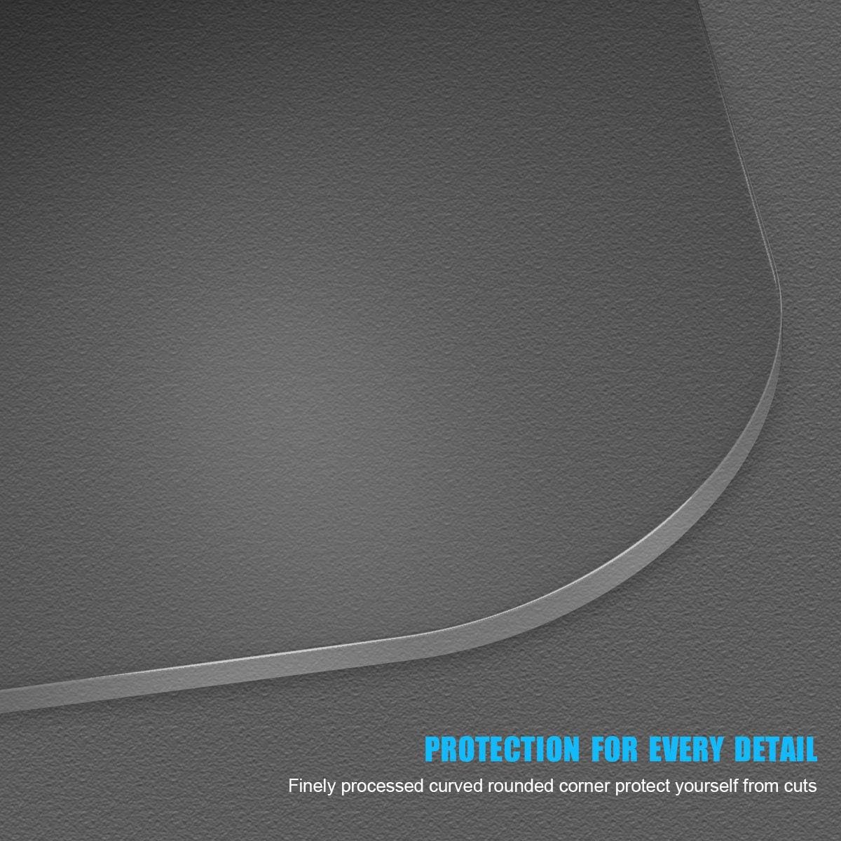 Sneeze Guard - Portable Counter Shield |Protective, Freestanding Barrier for Reducing Germ Transfer | Acrylic Plexiglass Countertop | Stand with Transaction Window Acrylic | 32" Wide x 24" Tall : Office Products