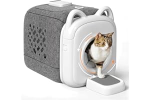 PawSwing automatic cats self groomer 360° Surround Skin Friendly cat grooming supplies Cat Brushes with biomimetic cat tongue