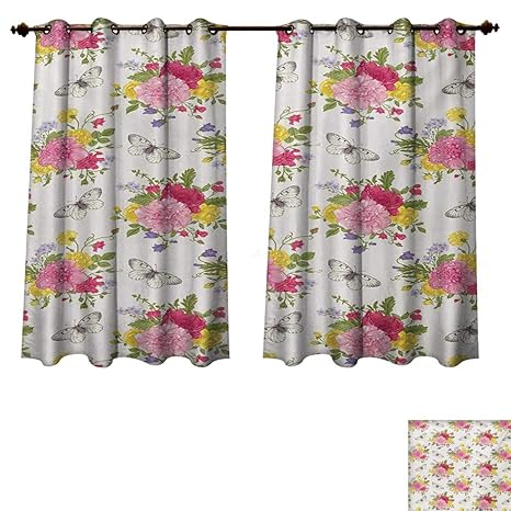 Amazon Com Shabby Chic Blackout Curtains Panels For Bedroom