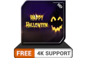 happy halloween HD free - Profitez de vos vacances fantasmagoriques avec la citrouille effrayante sur votre t��l��viseur HDR 8K