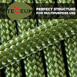 TECEUM Paracord Type IV 750 lb Green Pepper – 50