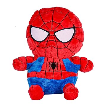 large spiderman plush toy