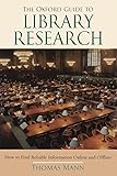 The Oxford Guide to Library Research