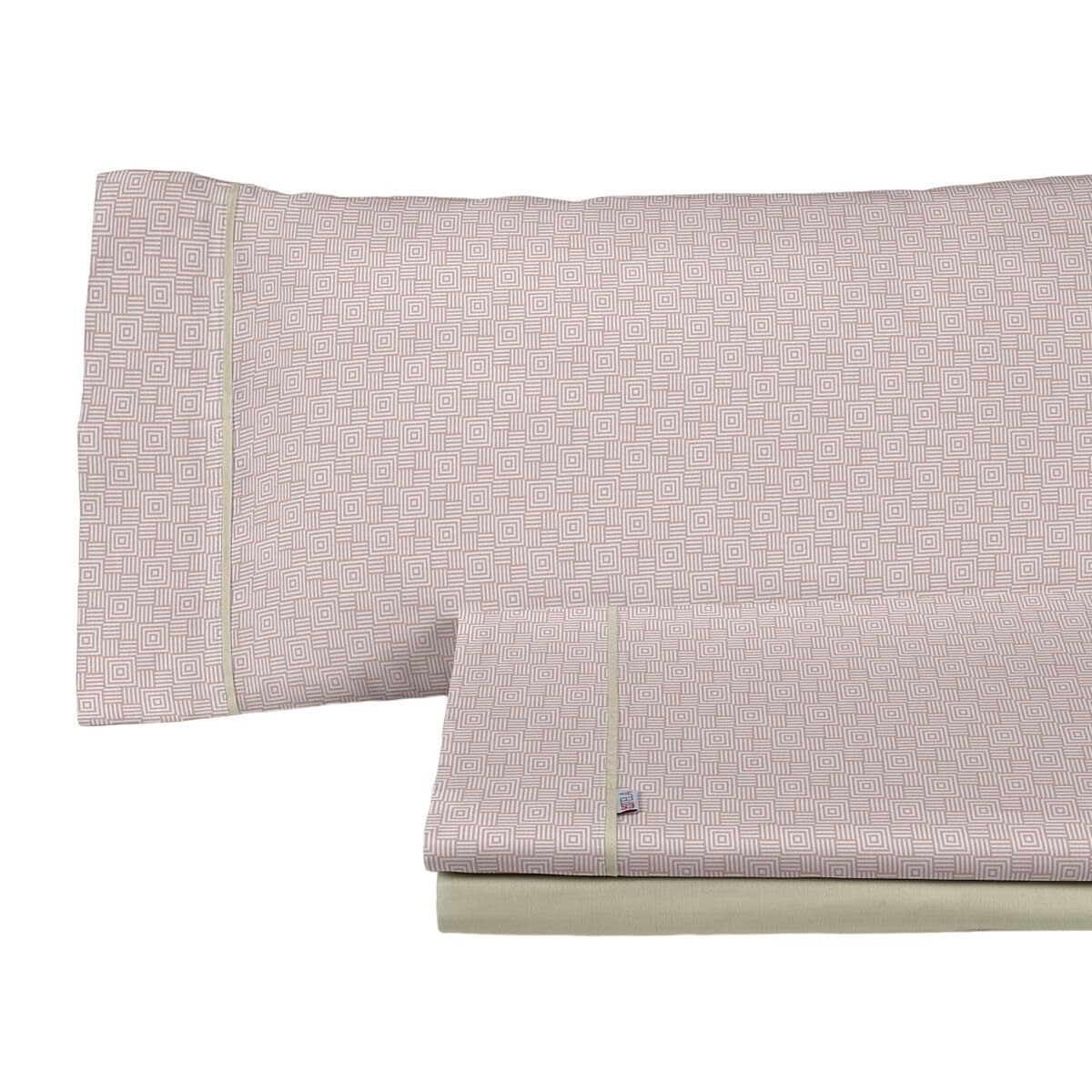 Alexandra House Living Estelia Pink Bed Sheet Set 135/140 3 Pieces