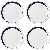 Lenox 895237 Blue Bay Melamine Dinner Plates, Set of 4, Lightweight Melamine Material