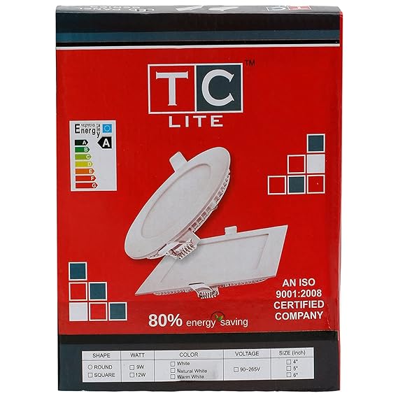 T.C LITE Recessed Ceiling light (White)