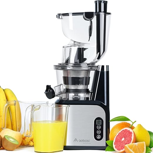 Aobosi Extracteur de Jus Vertical Slow Juicer Amazon.fr Cuisine & Maison