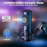 Aokeo AK-60 USB Condenser Microphone with Arm Stand Kit 192kHz/24bit view 2