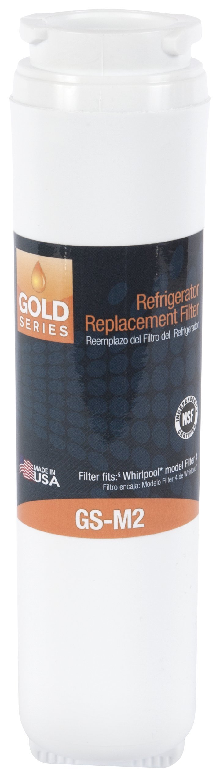 Gold Series GSM2 Refrigerator Water Replacement Filter, Fits Maytag