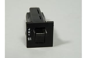 TE CONNECTIVITY / POTTER & BRUMFIELD W28-XQ1A-15 CIRCUIT BREAKER, THERMAL, 1P, 250V, 15A (1 piece)