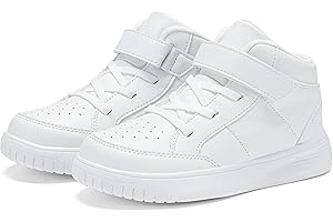 YEESANFUL Girls Shoes Boys High Top Sneakers Lightweight Casual Unisex Outdoor Running Shoes