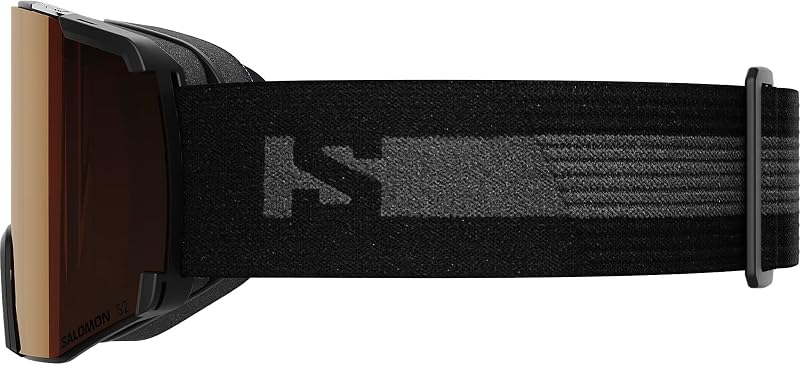 Óculos de snowboard S/View Access para máscara de snowboard unissex, desportos de inverno, redução do brilho, ventilação ADA, preto/laranja, tamanho único