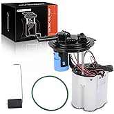 A-Premium Electric Fuel Pump Module Assembly with Pressure Sensor Compatible with Buick Enclave 2008 & GMC Acadia 2007-2008 & Saturn Outlook 2007-2008, V6 3.6L, Replace# 19167078