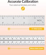 Auyuiiy 12Inch 300mm Combination Square Set Square Stainless Steel Ruler Bubble view 3